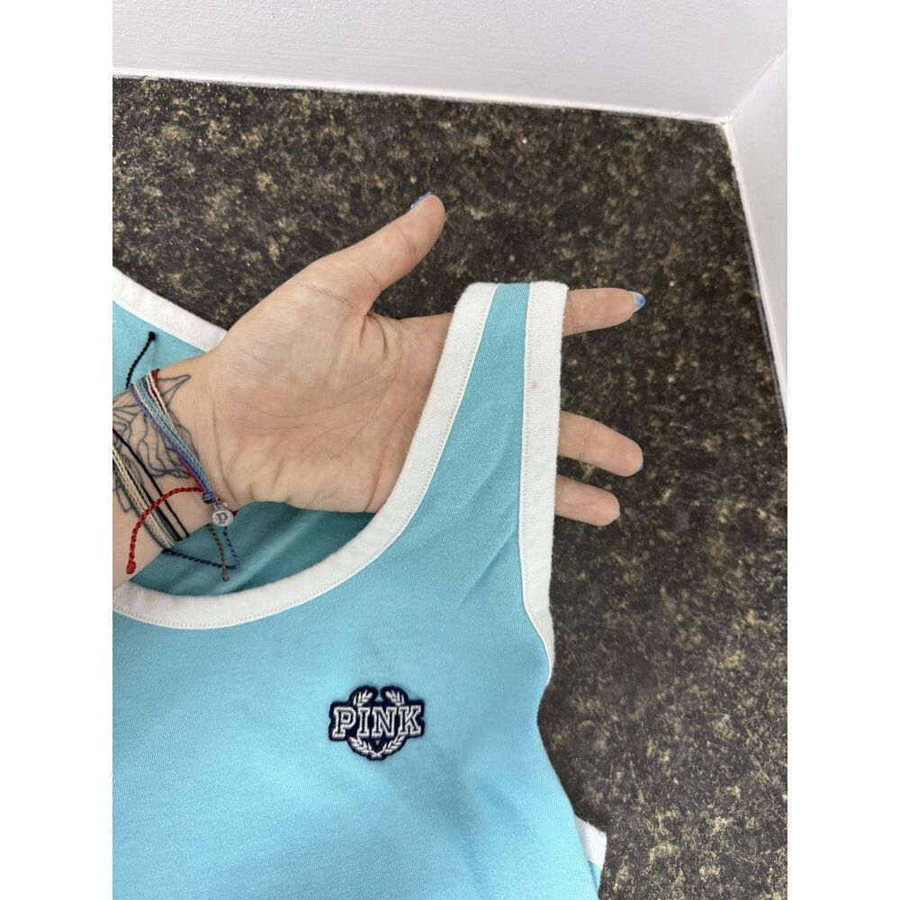 PINK Racerback Tank Top - Picture 3 of 5